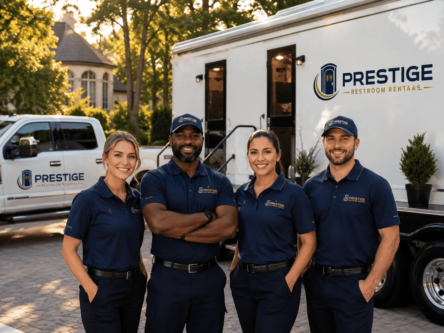 Trusted Luxury Portable Restrooms company in Ames, OK